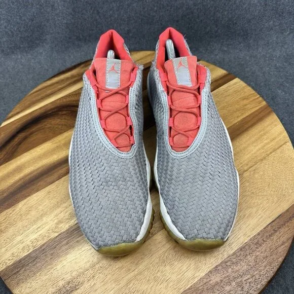 Nike Air Jordan Mens Future Low Athletic Shoes Gray Textured Woven 718948-023 10 - Picture 4 of 12